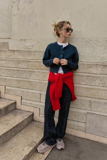 Zara Мягкий кардиган