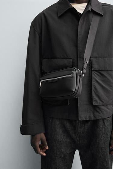 Zara Сумка через плечо с текстурой купить с доставкой.