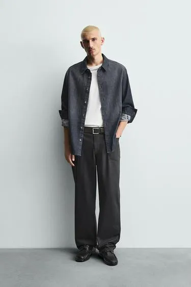 Джинсы RELAXED FIT с карманами