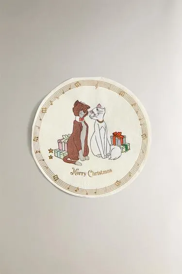 Набор детских бумажных рождественских салфеток THE ARISTOCATS ©DISNEY (упаковка из 20 штук)