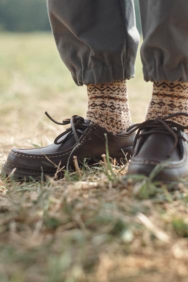 Zara Носки с принтом греко LIMITED EDITION