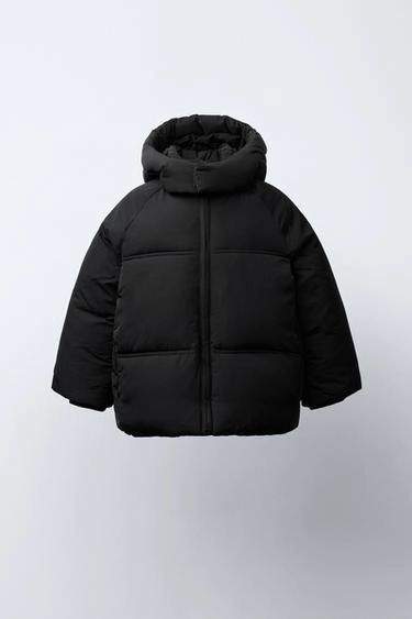 Стеганое пальто с капюшоном Water Repellent
