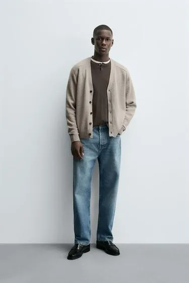 WOOL AND CASHMERE CARDIGAN
