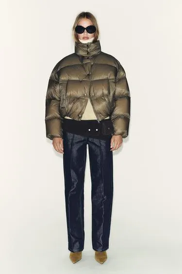 Короткий пуховик WATER REPELLENT WINDPROOF