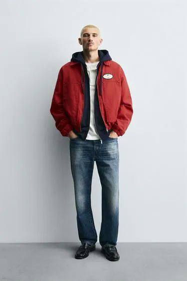 Куртка BOXY FIT с вышивкой