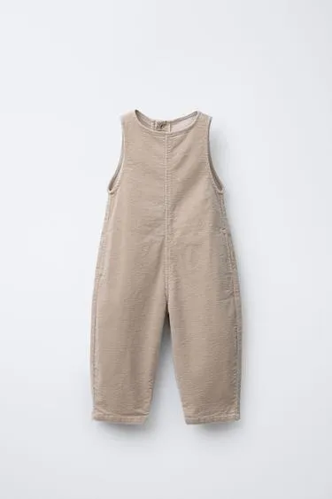 LONG CORDUROY DUNGAREES