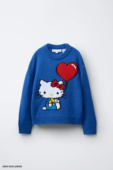 Вязаный джемпер HELLO KITTY © SANRIO