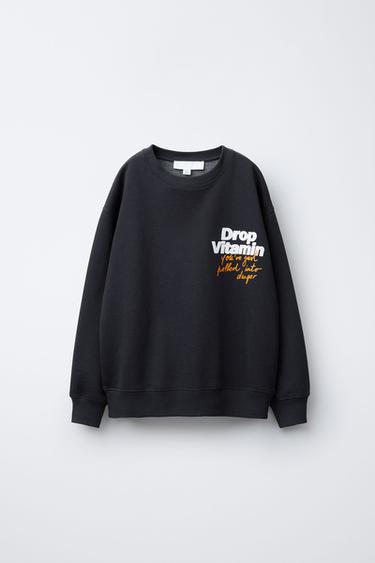 Zara Толстовка с принтом «банан»