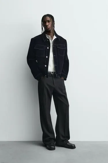 Брюки FLARE FIT из саржи