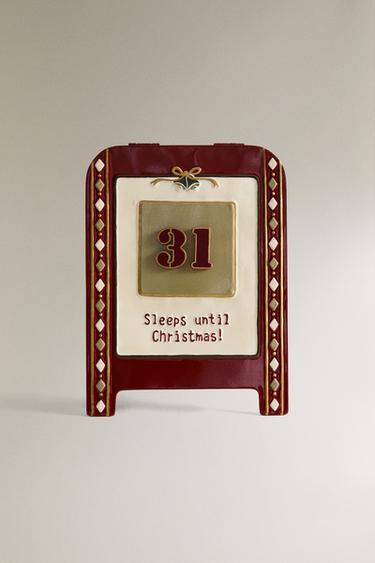 Zara Детский календарь обратного отсчета до рождества