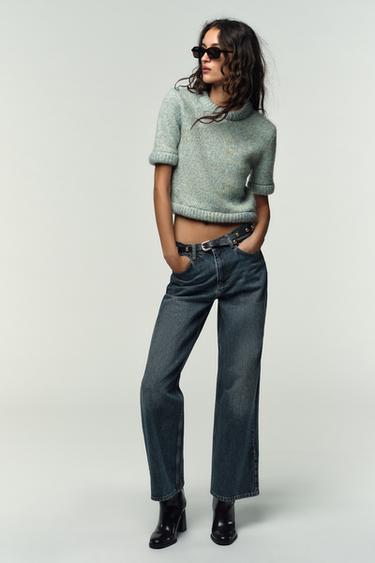 Zara Джемпер с короткими рукавами