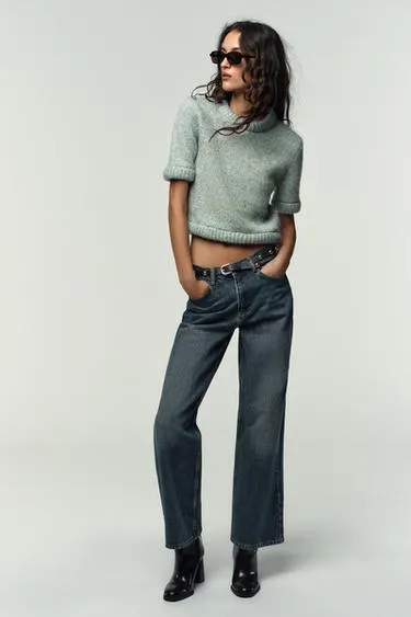 Джемпер с короткими рукавами- Заказать в России