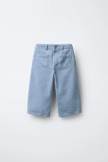 Вельветовые брюки STRAIGHT FIT BENSIMON ® X ZARA