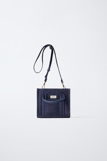 Zara Мини-сумка-шопер BENSIMON ® X ZARA купить с доставкой.