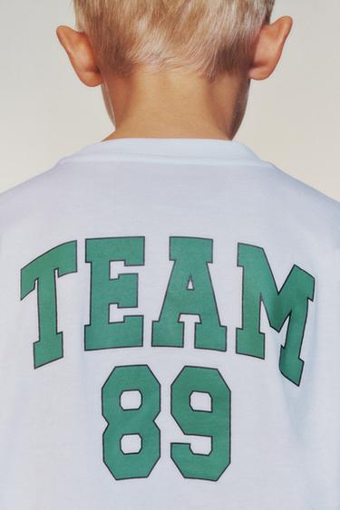 Zara Лонгслив JOGGING с нашивкой