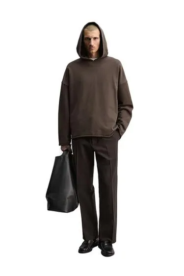 Худи свободного кроя с капюшоном- Заказать в России