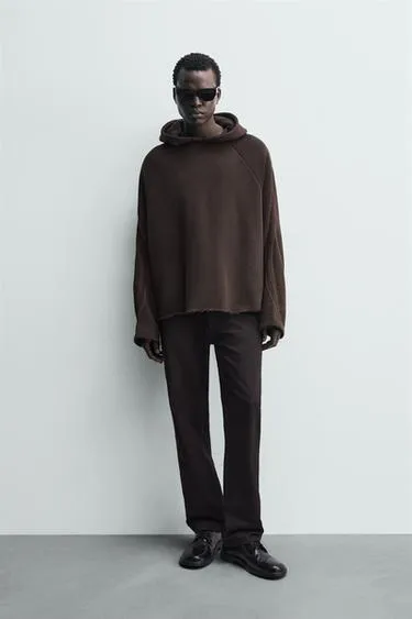 Свитшот с контрастной полоской- Заказать в России