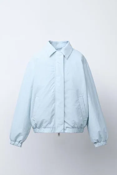 Легкая стеганая куртка BENSIMON ® X ZARA- Заказать в России