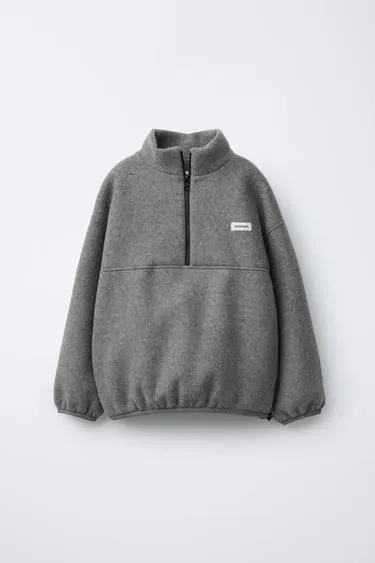 Толстовка из поларфлиса с нашивкой BENSIMON ® X ZARA