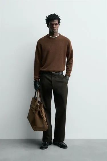 Свитер свободного кроя из 100% кашемира