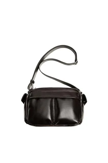 Кожаная сумка через плечо- Заказать в России