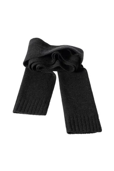 100% WOOL KNITTED SCARF