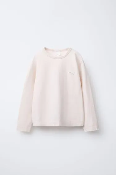 Однотонный лонгслив BENSIMON X ZARA- Заказать в России