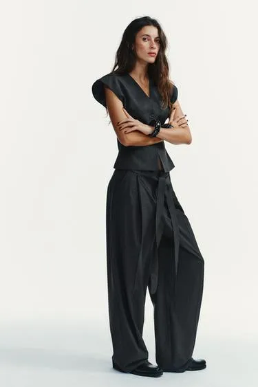 Жилет в полоску