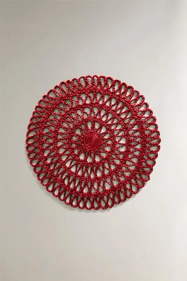 Плетеный новогодний подстилка- Заказать в России