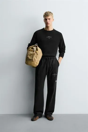 Футболка в клетку из структурного материала X ZARA- Заказать в России