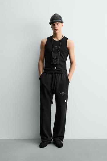 Zara Футболка майка X SR_A