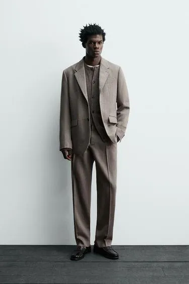 Блейзер из 100% шерсти