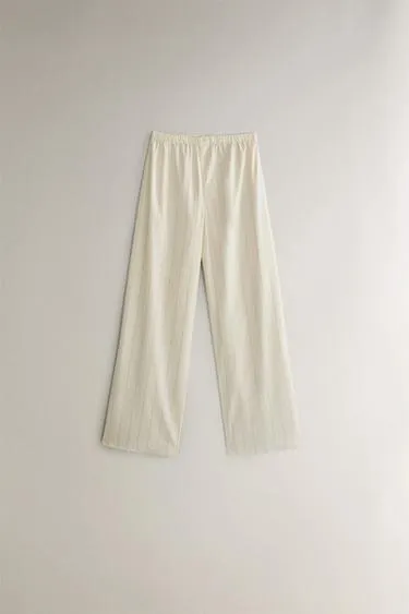 Хлопковые брюки с эластичным поясом. специальное издание APT 03.