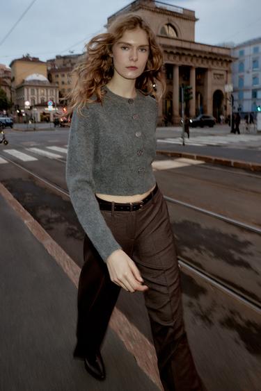 Zara Мягкий кардиган