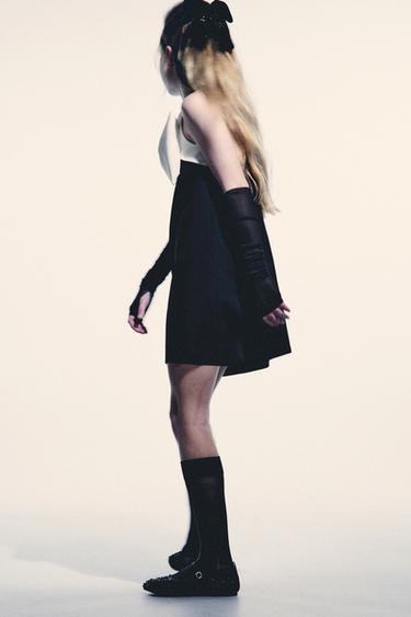 Zara Платье с бантом купить с доставкой.