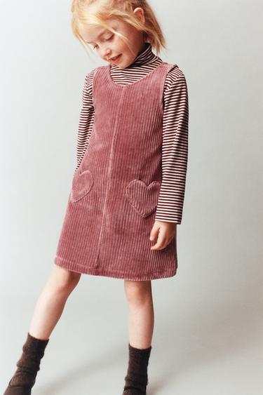 Zara Сарафан с карманами-сердечками купить с доставкой.