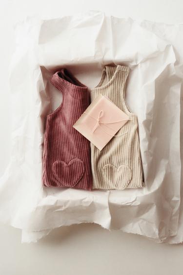 Zara Сарафан с карманами-сердечками купить с доставкой.