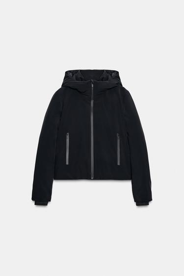 Zara Куртка с капюшоном WATER REPELLENT WINDPROOF