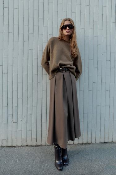 Zara Мягкий трикотажный свитер