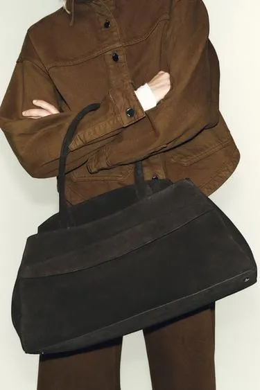 Замшевая сумка- Заказать в России