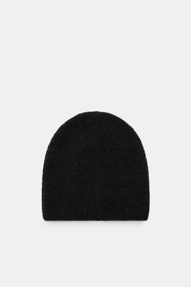 Zara Шапка бини в рубчик