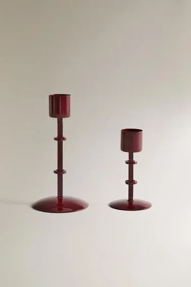 Высокий металлический рождественский подсвечник- Заказать в России