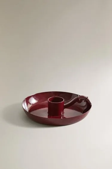 Рождественский подсвечник из металла