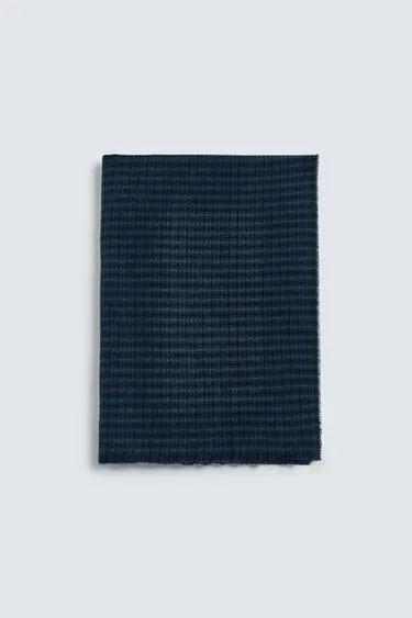 Шарф в клетку