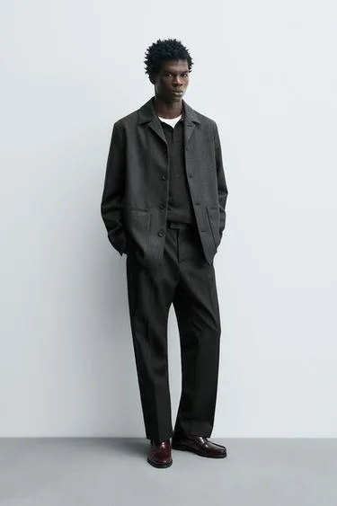 Брюки из 100% шерсти