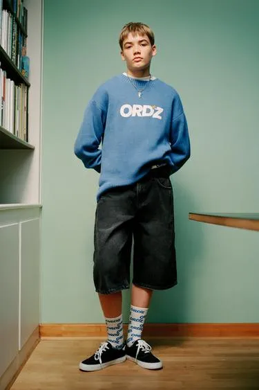 Джинсовые шорты-бермуды WIDE FIT- Заказать в России