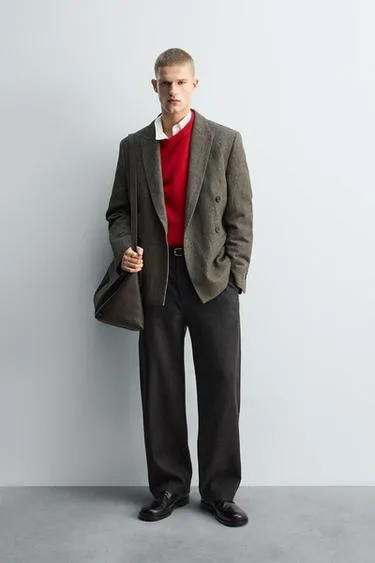 Брюки из 100% шерсти с защипами — LIMITED EDITION