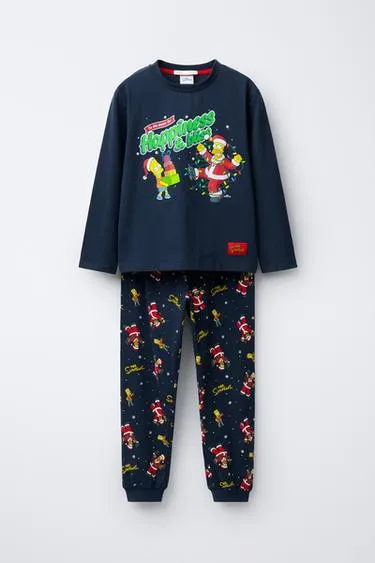 Пижама для возраста 6–14 лет THE SIMPSONS™ MATT GROENING | синий | 8501/329/400