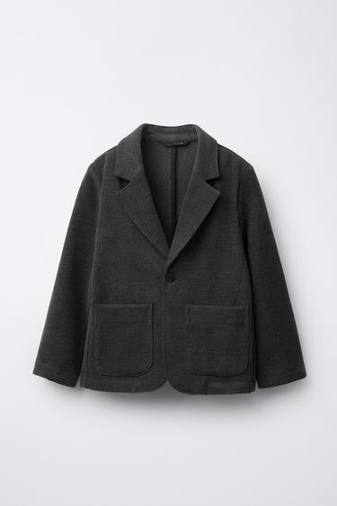Zara Блейзер из шерстяной ткани