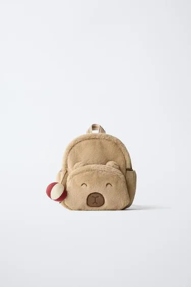 ANIMAL FAUX FUR BACKPACK- Заказать в России